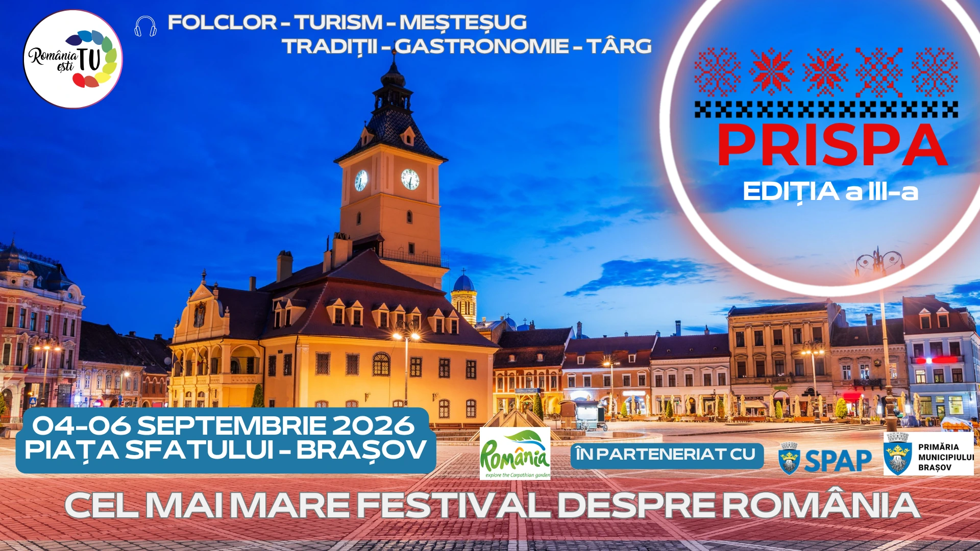 Festivalul Prispa 2026 - Partener Hotel Simona Halep Poiana Brasov